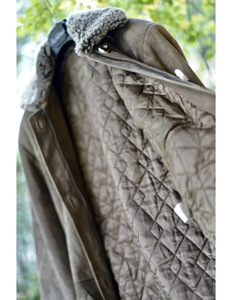 GIACCONE / GIUBBOTTO  TIROLESE TG 46  pelle