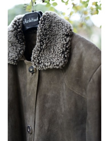 GIACCONE / GIUBBOTTO  TIROLESE TG 46  pelle