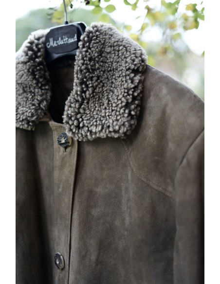 GIACCONE / GIUBBOTTO  TIROLESE TG 46  pelle