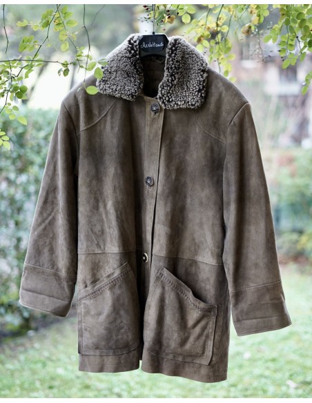 GIACCONE / GIUBBOTTO  TIROLESE TG 46  pelle