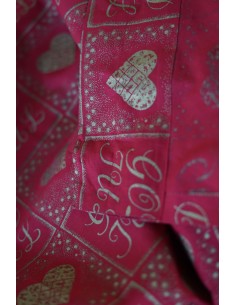 TENDE NATALIZIE "God Jul" CON FERMATENDE  150x140 cm 2