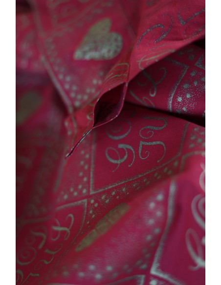 TENDE NATALIZIE "God Jul" CON FERMATENDE  150x140 cm