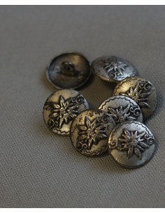 SET 7 BOTTONI  STILE TIROLESE diam. 2cm