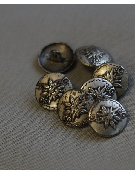 SET 7 BOTTONI  STILE TIROLESE diam. 2cm