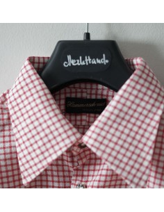 CAMICIA UOMO STILE TIROLESE  TG.41 Hammerschmid vintage 2
