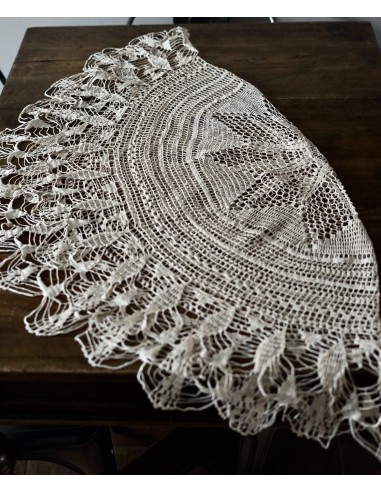 TOVAGLIETTA   AD UNCINETTO diam.145cm