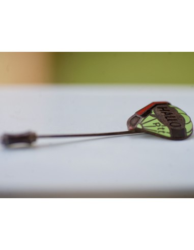 PICCOLA SPILLA  " HALLO ptt" Mongolfiera