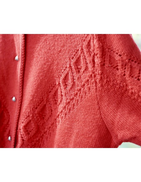 GOLFINO MAGLIA MAGLIONE tg 46 ROSSO