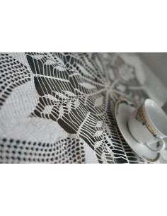 TOVAGLIETTA  A MANO AD UNCINETTO diam.88cm 2