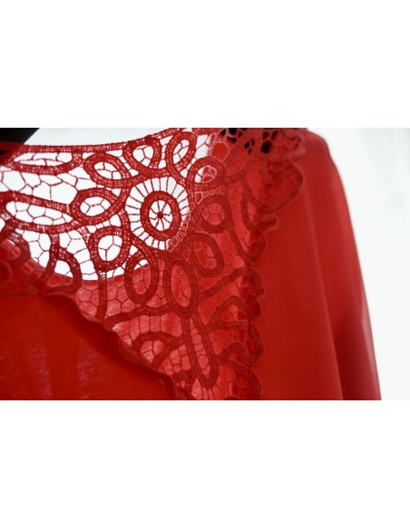 CAMICETTA  ROSSA TG.46