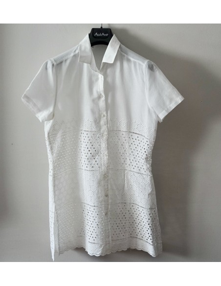 CAMICIA CON PIZZO  tg.46  Nara Camice