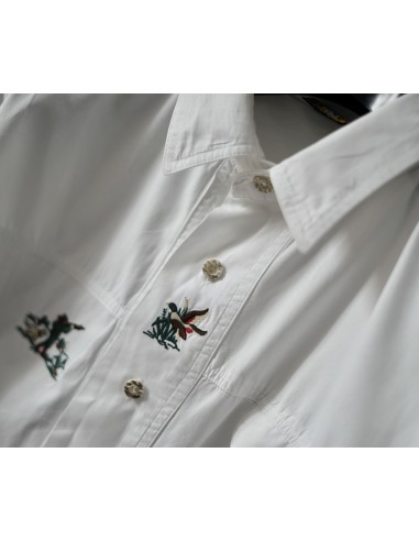 CAMICIA UOMO STILE TIROLESE  TG.43 Hammerschmid vintage