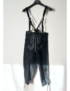PANTALONI tg. 44 PELLE LEDERHOSEN TIROLESE