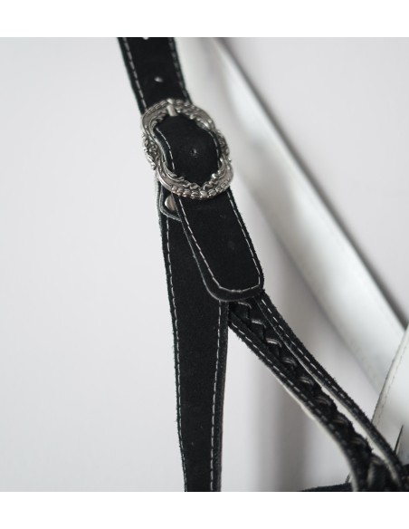 PANTALONI tg. 44 PELLE LEDERHOSEN TIROLESE