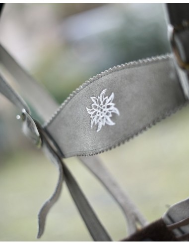 PANTALONI tg.8 anni  PELLE LEDERHOSEN TIROLESE Ragazzo