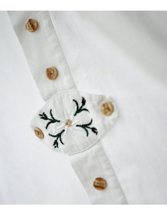 CAMICIA UOMO STILE TIROLESE  TG.46 Country 2