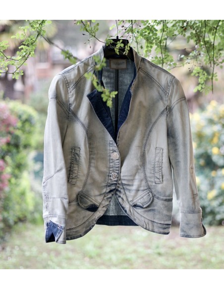 GIUBBETTO JEANS tg. L  Elisa Cavalletti