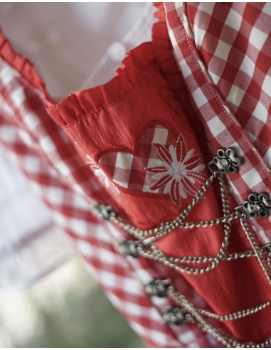 ABITO DIRNDL TIROLESE  tg 46 LEKRA