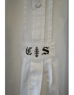 CAMICIA UOMO STILE TIROLESE tg. 39 AS 2