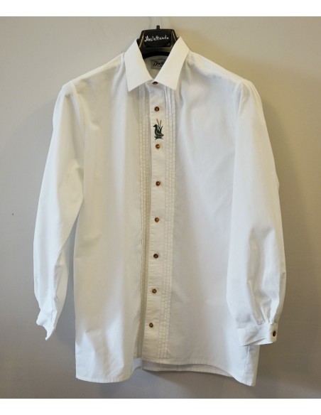 CAMICIA UOMO STILE TIROLESE  TG 39 GRATZ