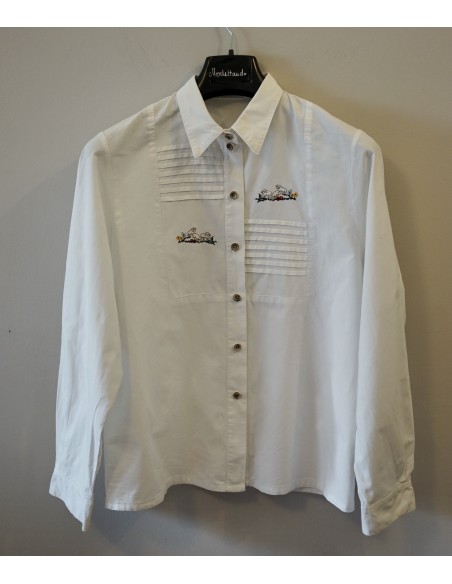 CAMICIA STILE TIROLESE  tg 44/46 Alphorn