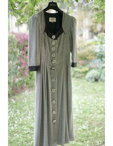 ABITO VINTAGE  DIRNDL TIROLESE  tg 44 Hasegg