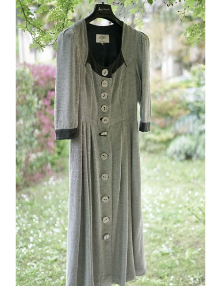 ABITO VINTAGE  DIRNDL TIROLESE  tg 44 Hasegg