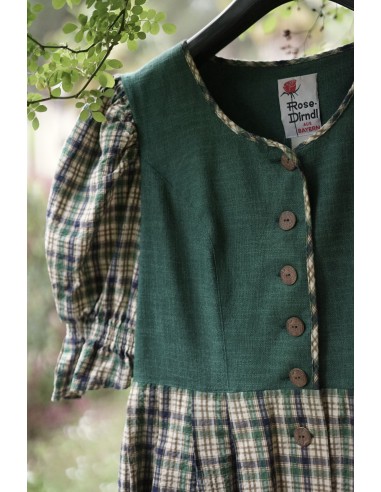 ABITO DIRNDL TIROLESE  tg 46 Rose Dirndl