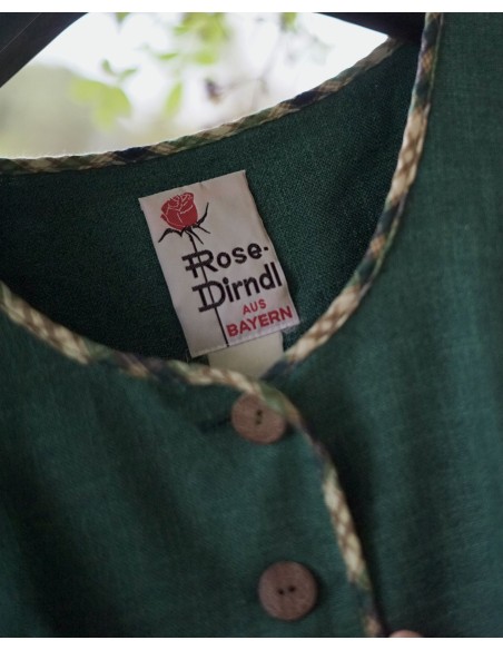 ABITO DIRNDL TIROLESE  tg 46 Rose Dirndl