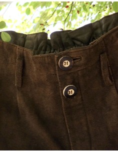 PANTALONI tg.152  PELLE LEDERHOSEN TIROLESE Ragazzo 2