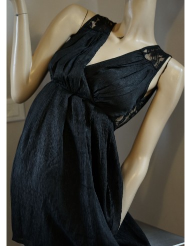 ELEGANTE ABITO  tg.XXS  NERO PIZZO