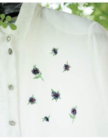 CAMICIA STILE TIROLESE  tg 46/48