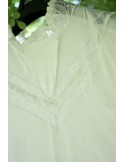 CAMICIA DA NOTTE CON PIZZO