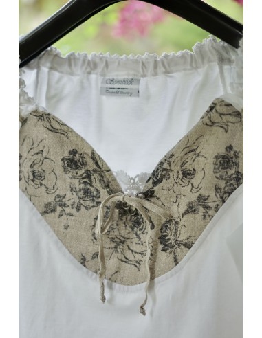 CAMICIA STILE TIROLESE  tg 46 it