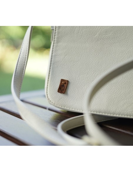 BORSETTA A TRACOLLA BIANCA