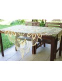 ANTICA TOVAGLIETTA  FILET A RETE 140x140 cm ca.