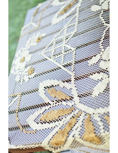 ANTICA TOVAGLIETTA  FILET A RETE 140x140 cm ca.