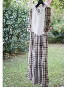 ABITO IN STILE TIROLESE tg. 50/52 Rose-Dirndl 2