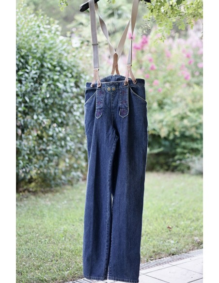 PANTALONI UOMO TIROLESI tg.30/34  - 46 it. Jeans