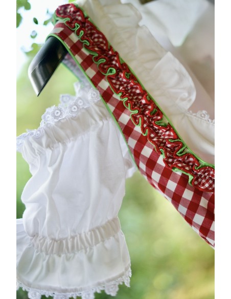 ABITO IN STILE TIROLESE DIRNDL  tg. 38 it.