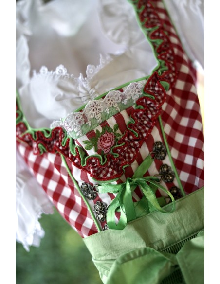 ABITO IN STILE TIROLESE DIRNDL  tg. 38 it.