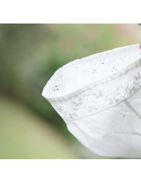 ANTICA CAMICIA CON PIZZO