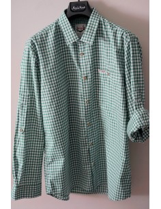 CAMICIA UOMO TIROLESE  TG.XXL Stockerpoint quadretti