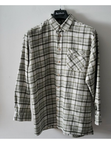 CAMICIA UOMO TIROLESE  TG.L OS Trachten quadretti