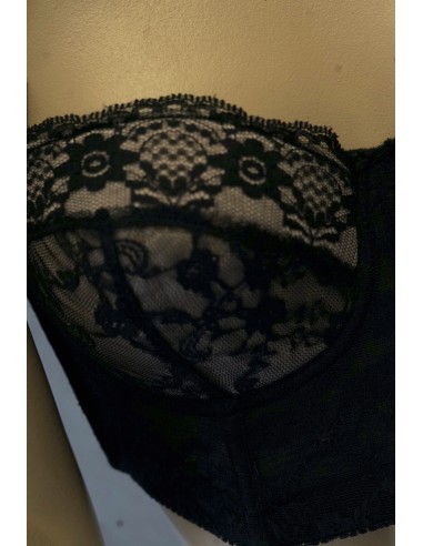 TOP CON REGGISENO NERO  tg.36A