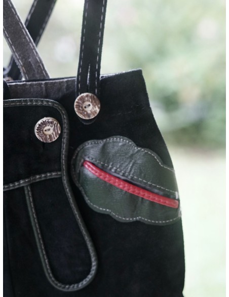 PANTALONI 98 /2 anni anni  BAMBINO PELLE TIROLESE Lederhosen