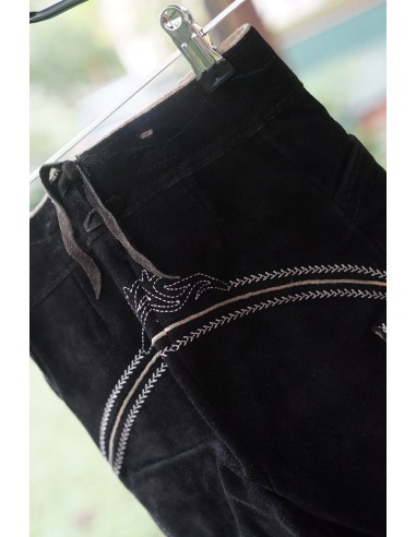 PANTALONI 3 anni BAMBINO IN PELLE STILE TIROLESE BAVARESE