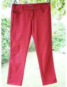 PANTALONI COTONE   tg 46it. ROSSO