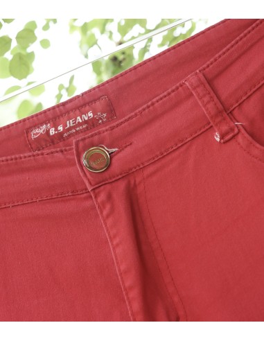 PANTALONI COTONE   tg 46it. ROSSO