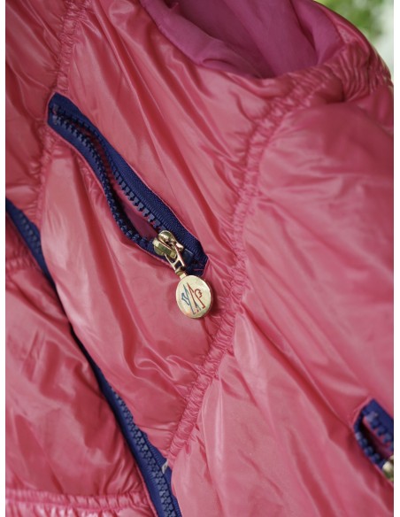 GILET MONCLER  tg. S ROSA